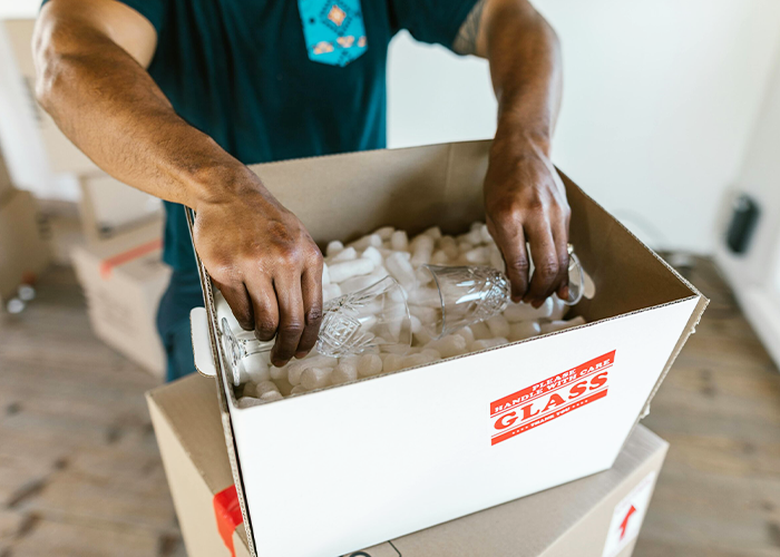 How to Pack Fragile Items Like Glassware, TVs, and Artwork?